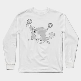 Flying Squirrel Long Sleeve T-Shirt